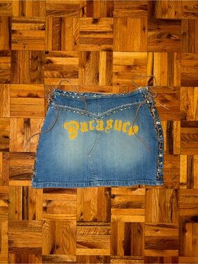 Parasuco Denim Mini Skirt